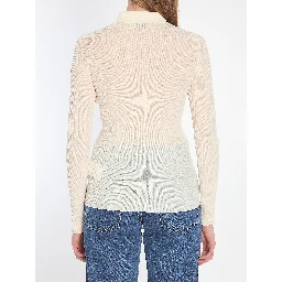 Long-sleeve polo shirt