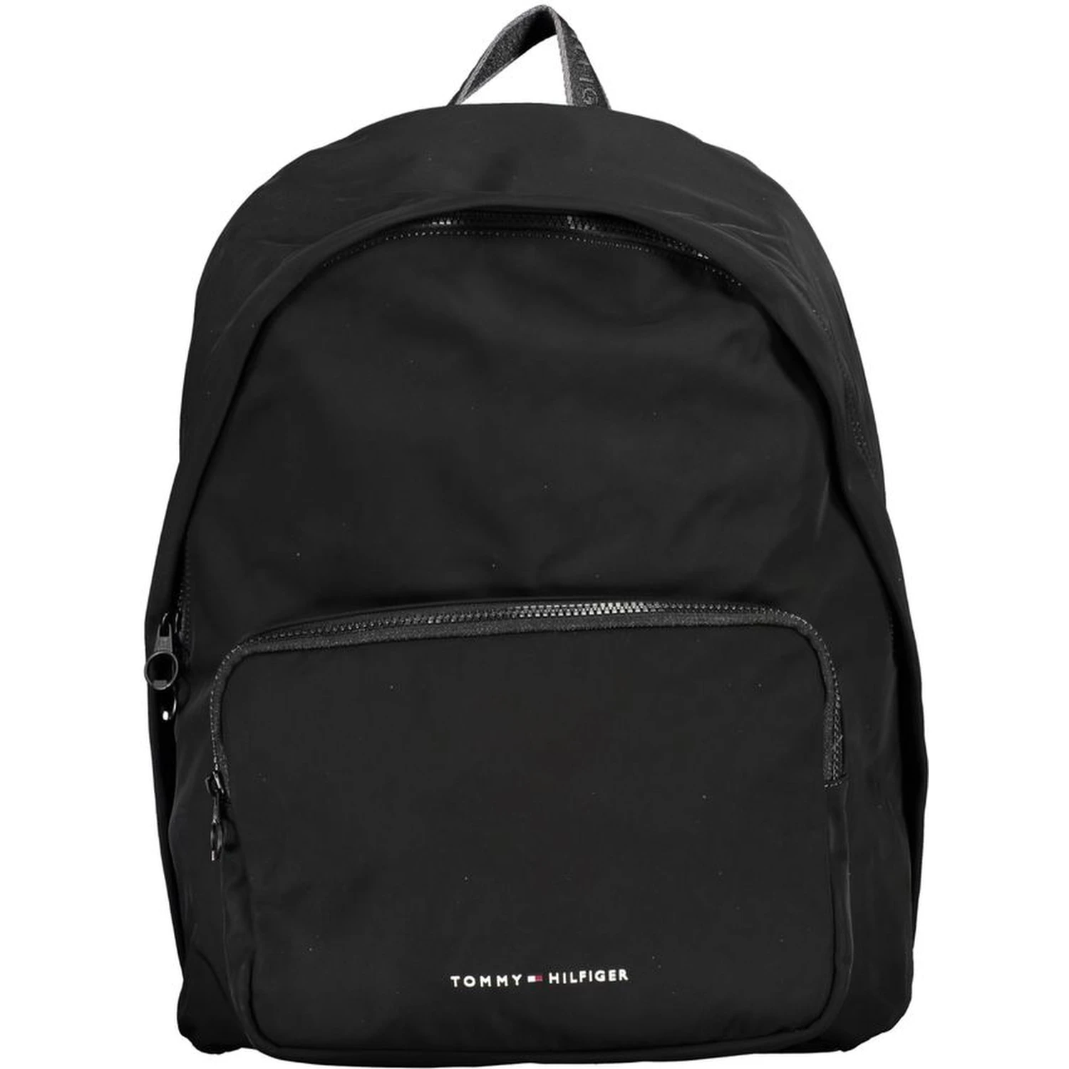 Black Polyester Backpack