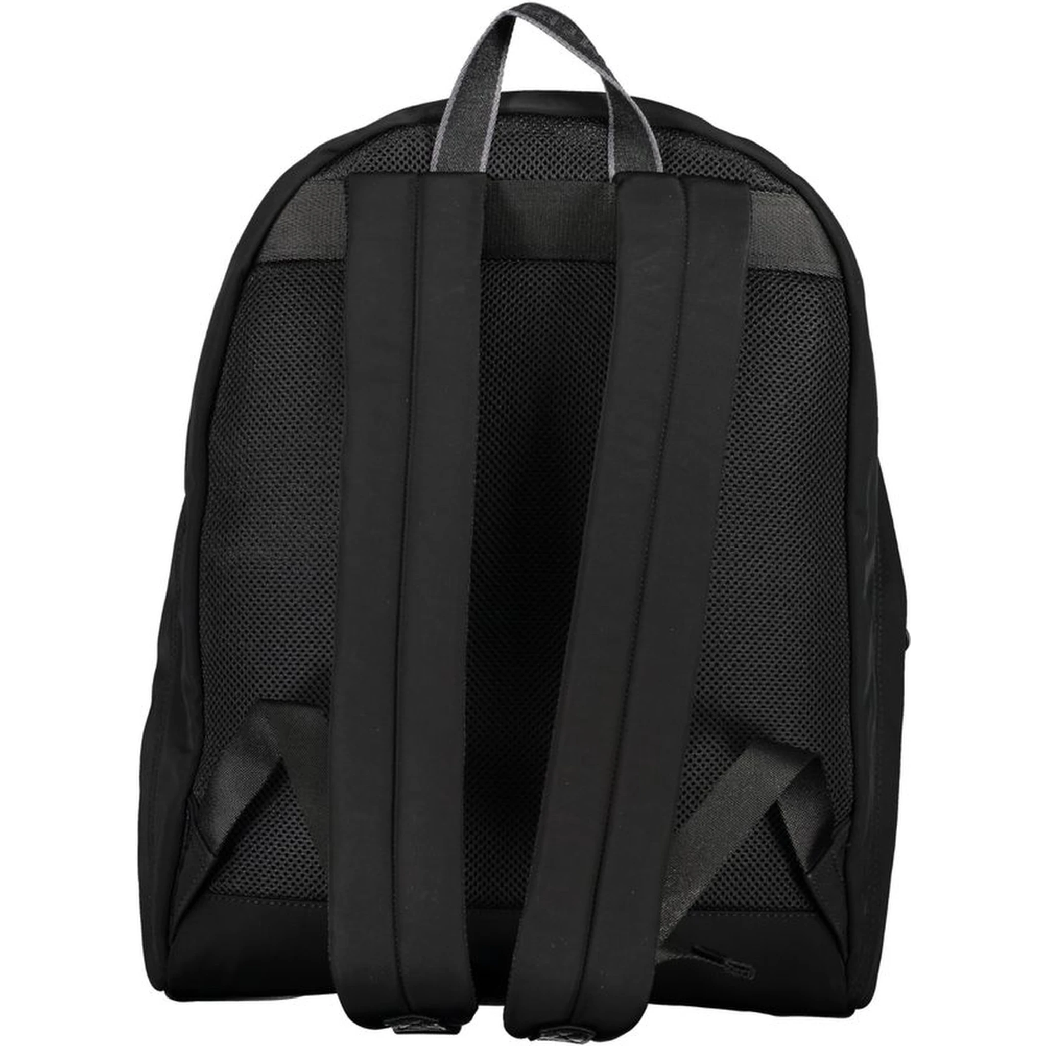 Black Polyester Backpack