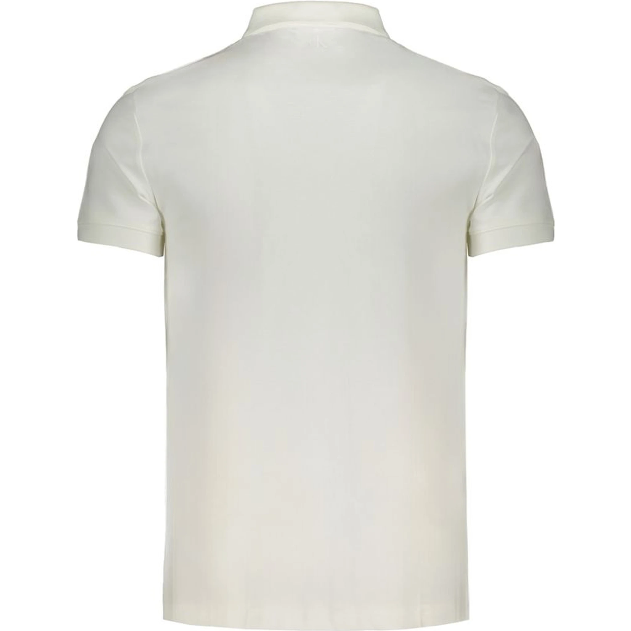 White Cotton Polo Shirt