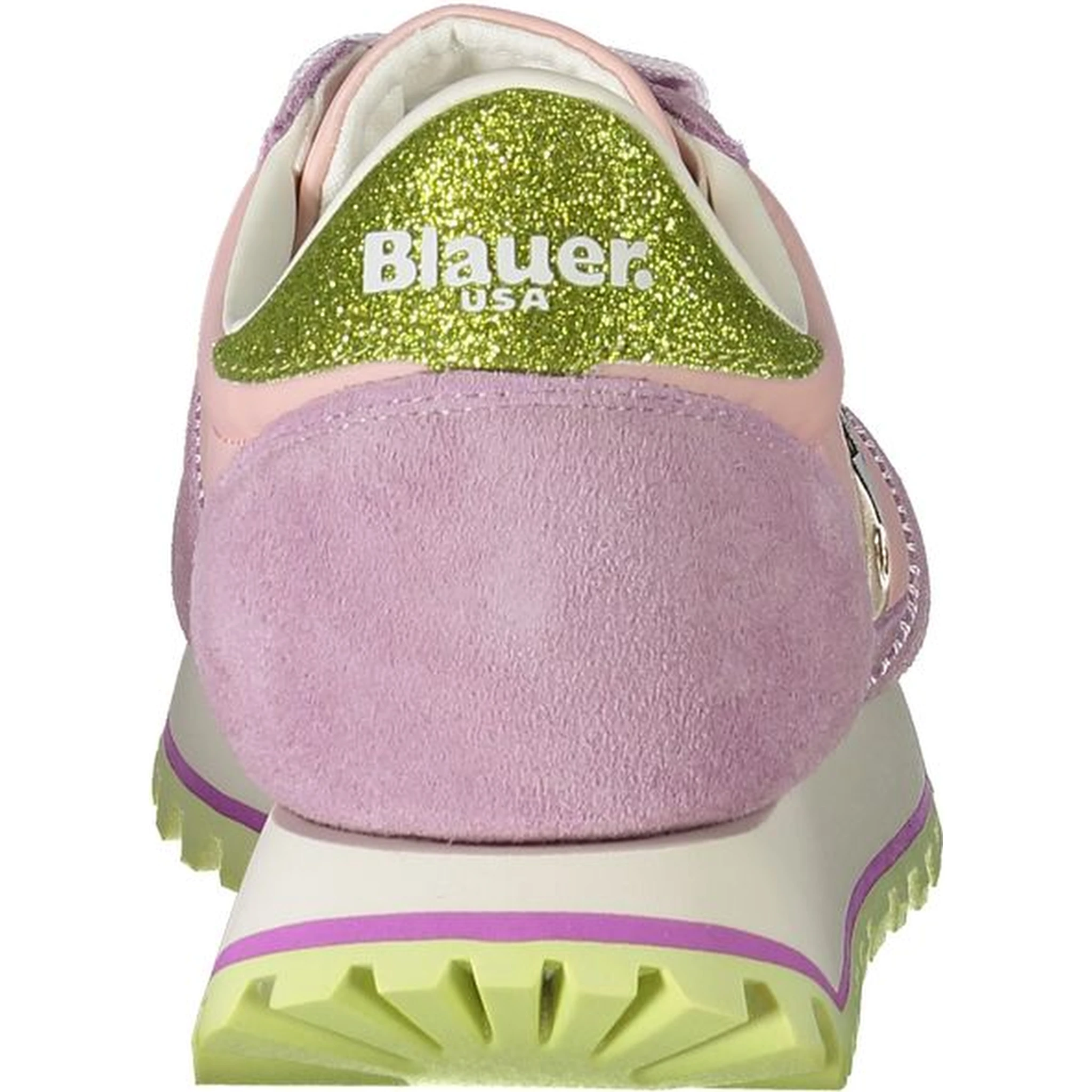 glitter-panel sneakers