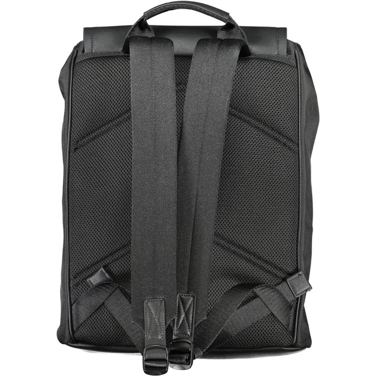 Black Polyester Backpack