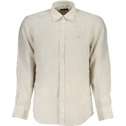 Beige Linen Shirt