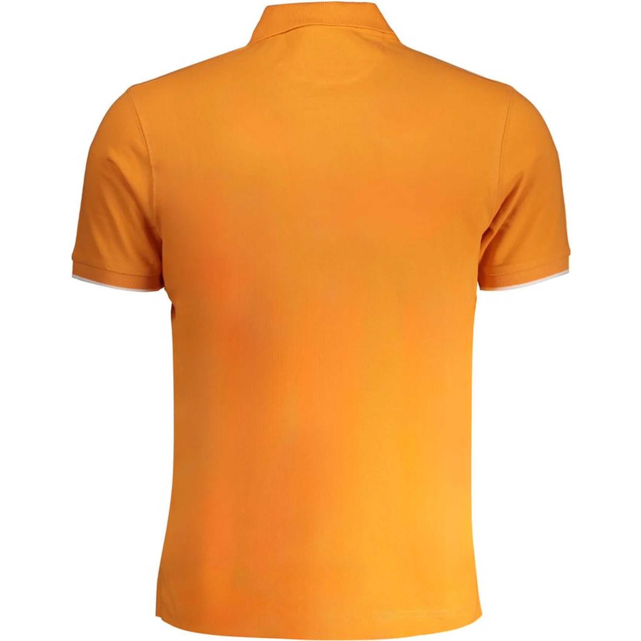 Orange Cotton Polo Shirt