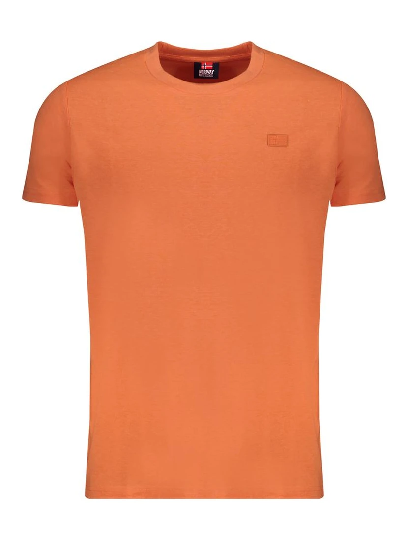 Orange Cotton T-Shirt