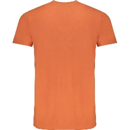 Orange Cotton T-Shirt
