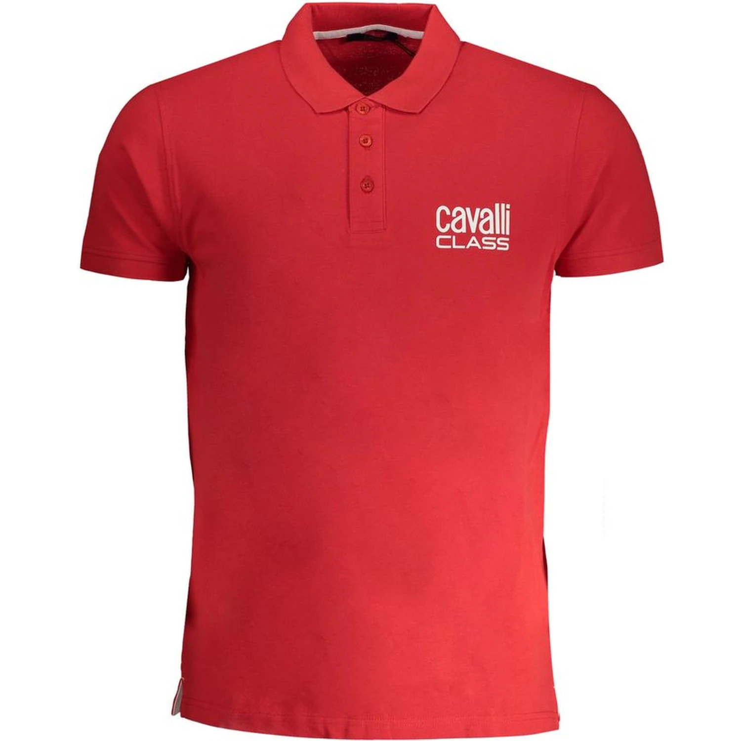 Red Cotton Polo Shirt