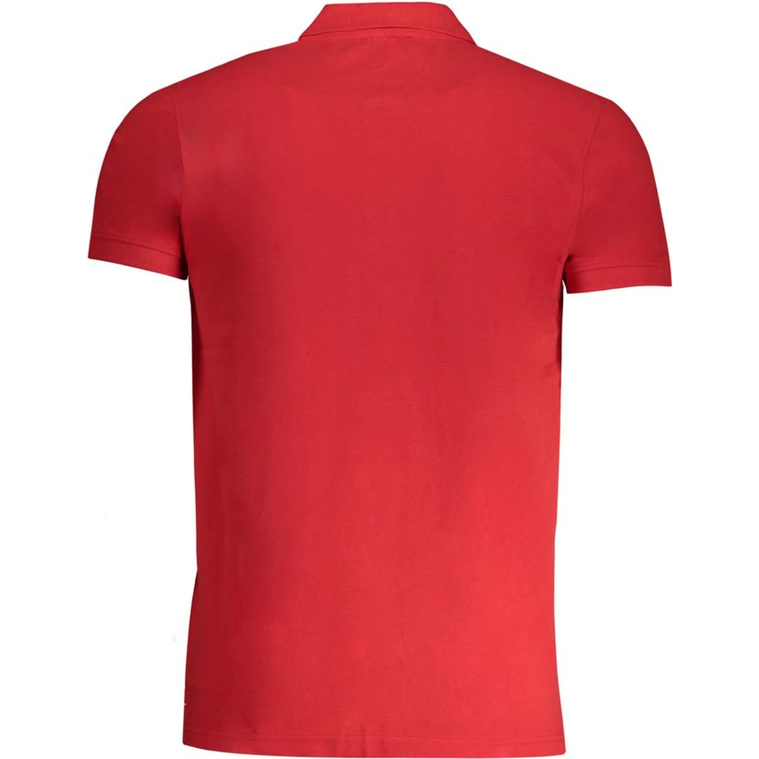 Red Cotton Polo Shirt