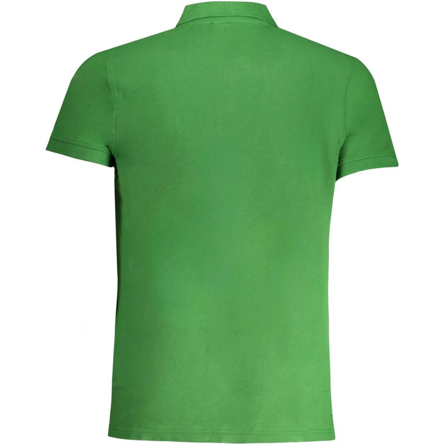 Green Cotton Polo Shirt