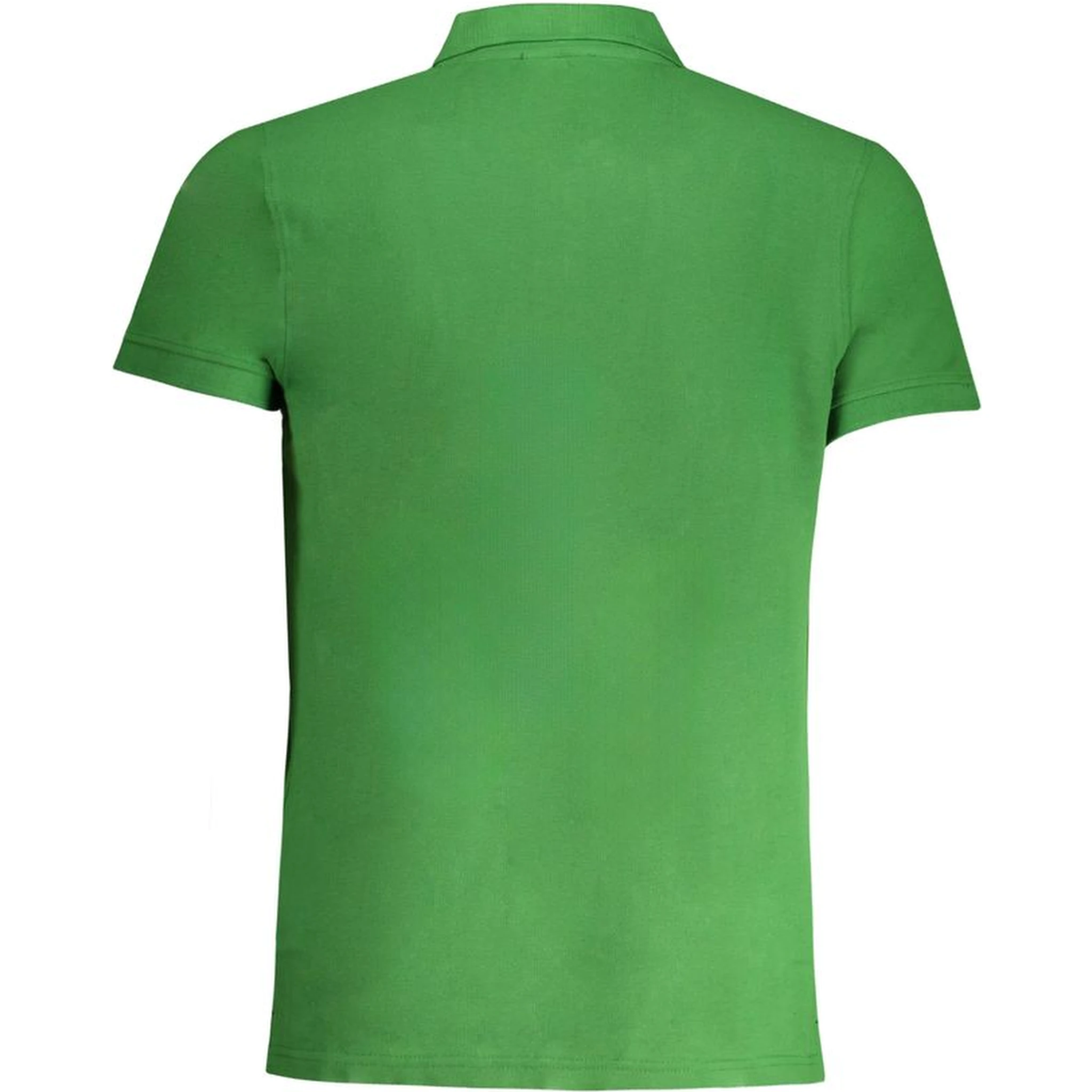 Green Cotton Polo Shirt