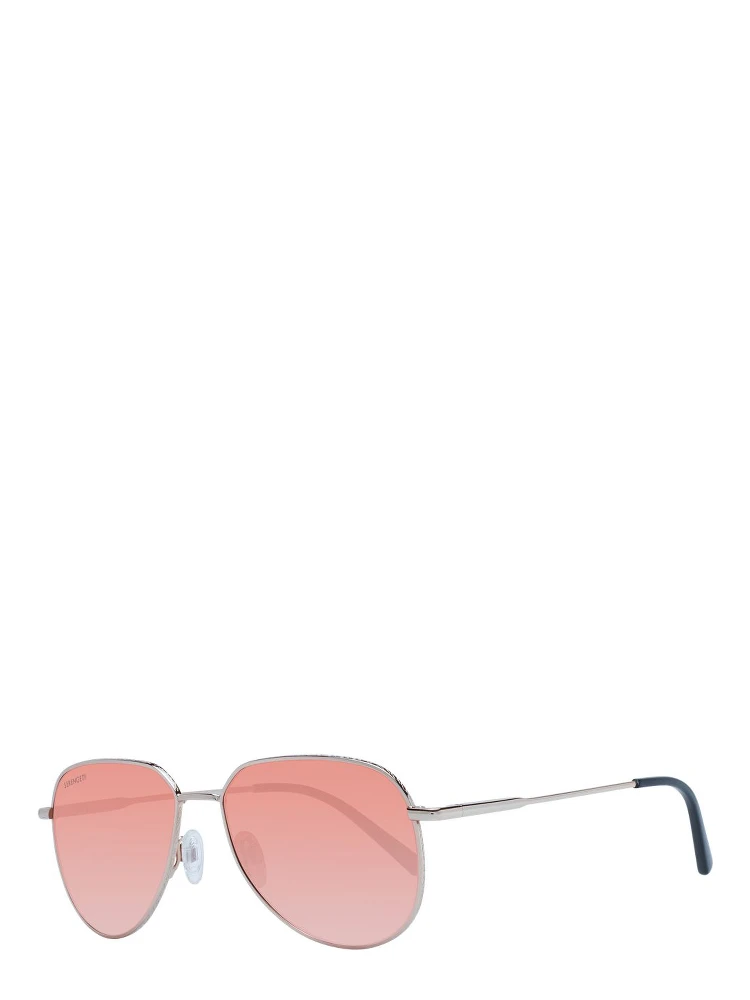 Rose Gold Metal Sunglasses
