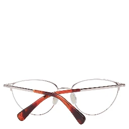 نظارات معدنية بلون الذهب الوردي (إطارات)