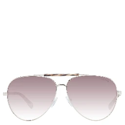 Brown Metal Sunglasses