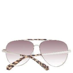 Brown Metal Sunglasses