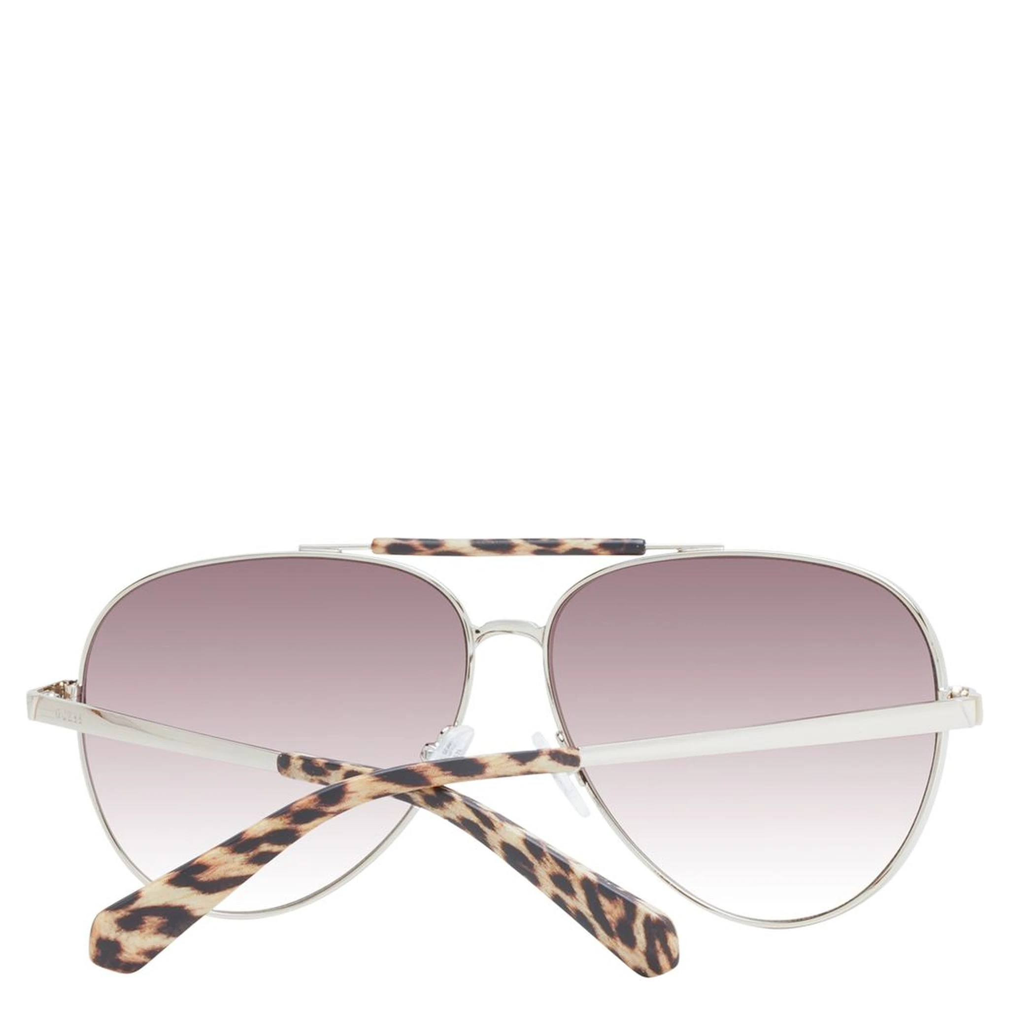 Brown Metal Sunglasses