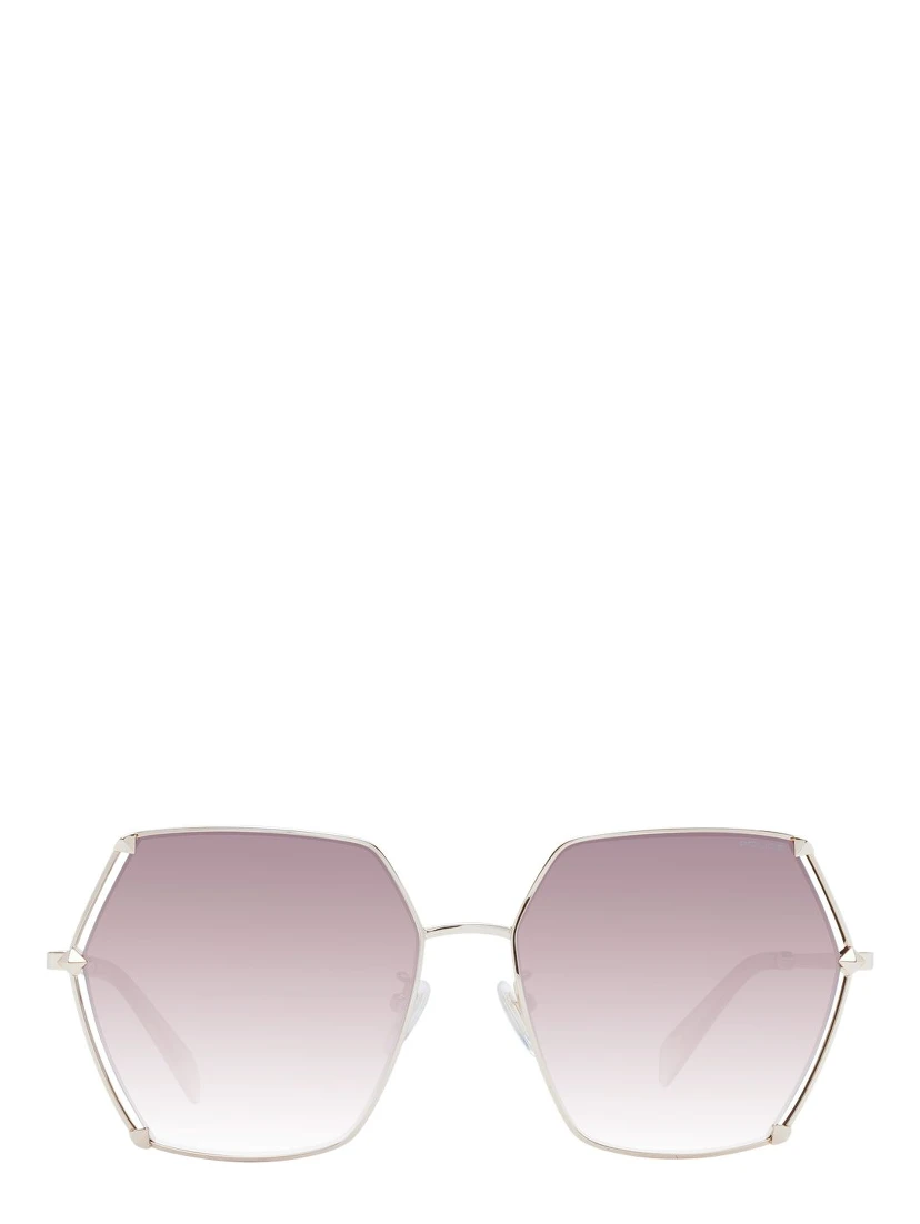 Rose Gold Metal Sunglasses