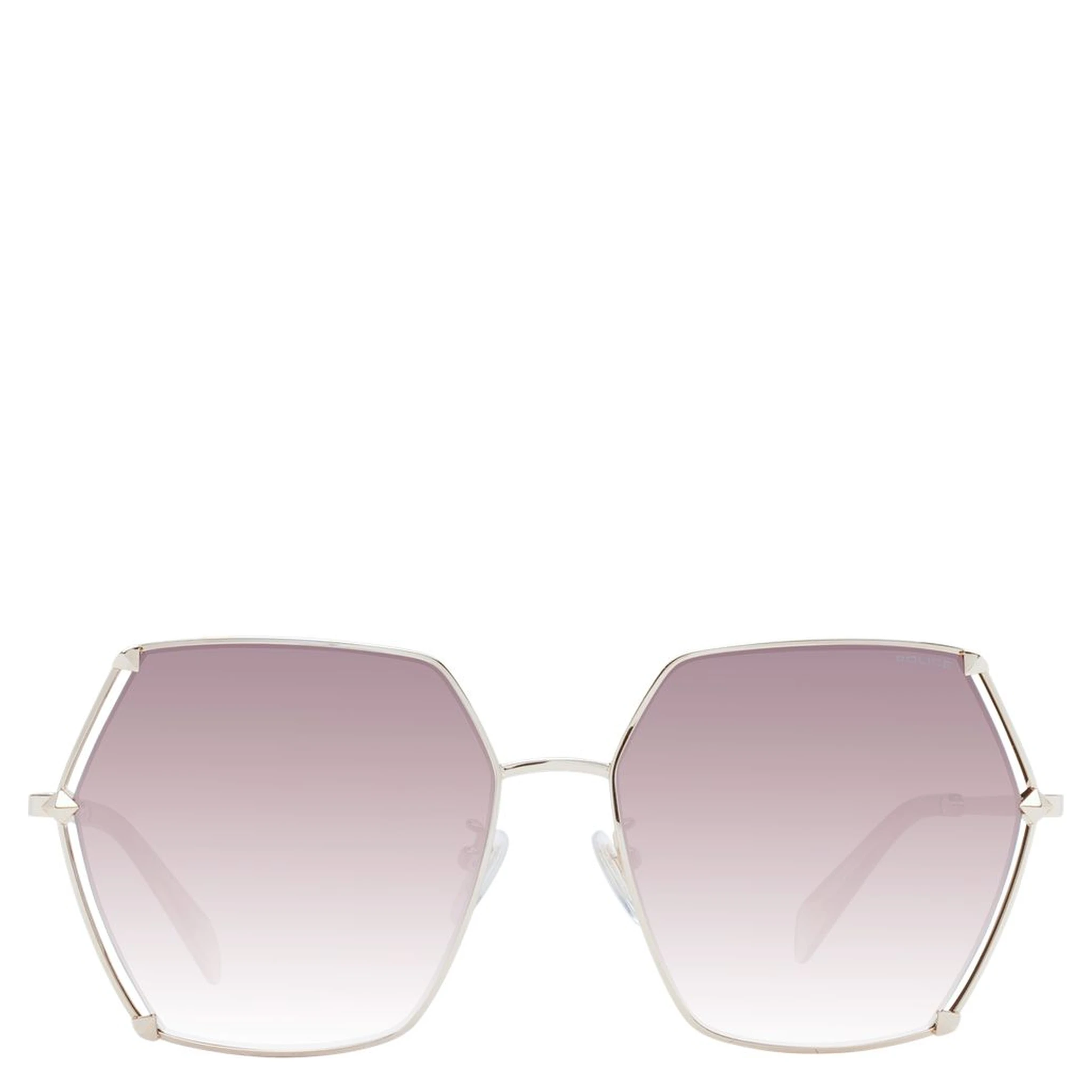 Rose Gold Metal Sunglasses