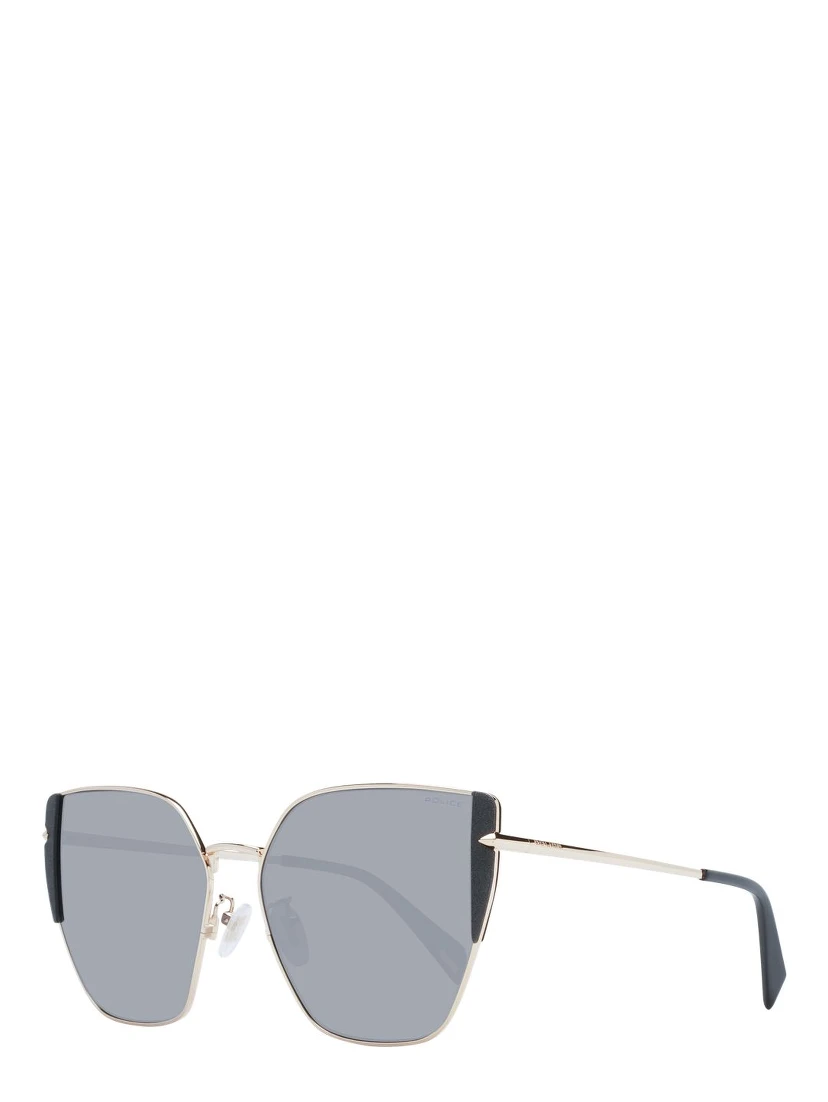 Rose Gold Metal Sunglasses