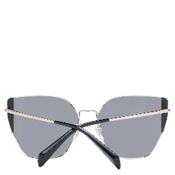 Rose Gold Metal Sunglasses