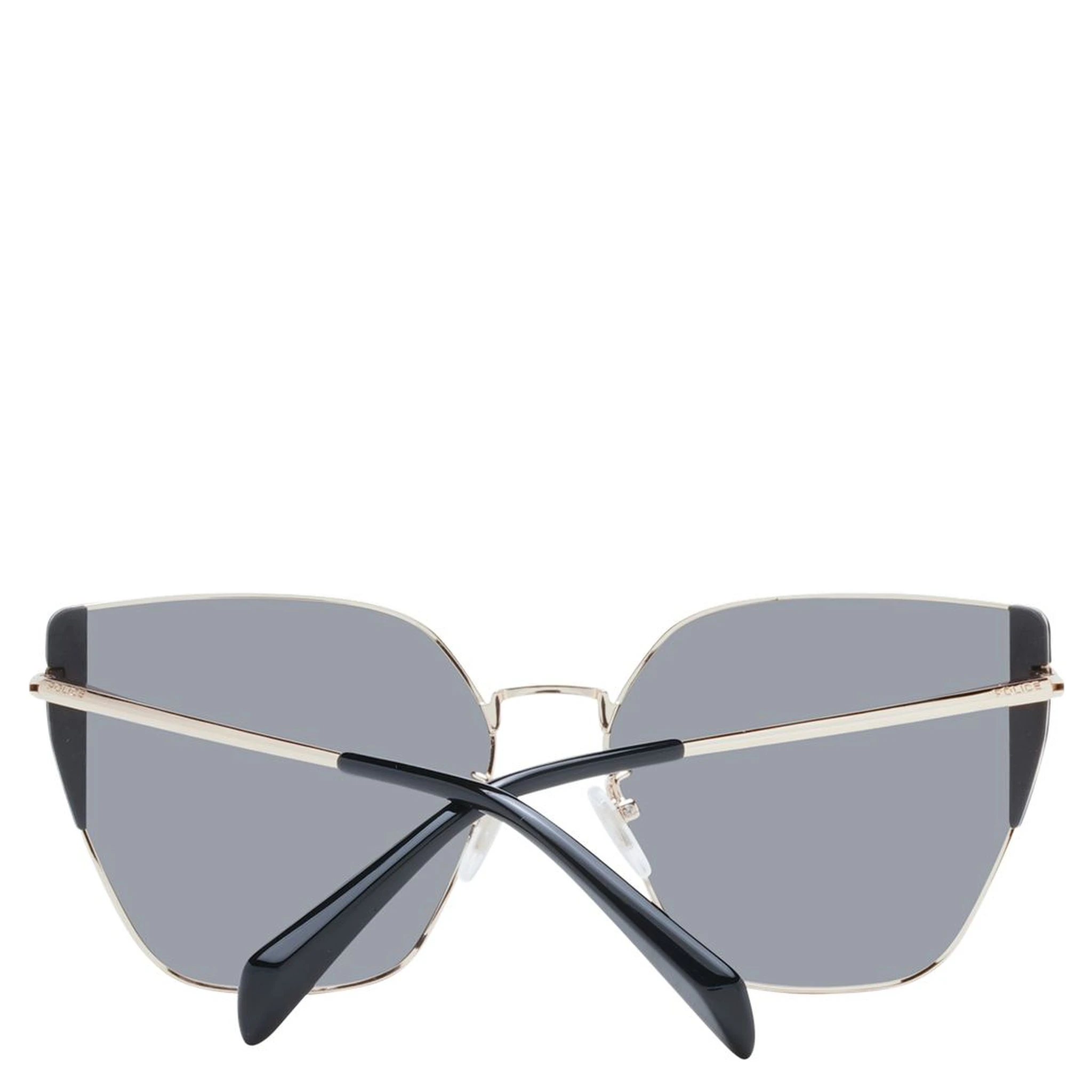 Rose Gold Metal Sunglasses