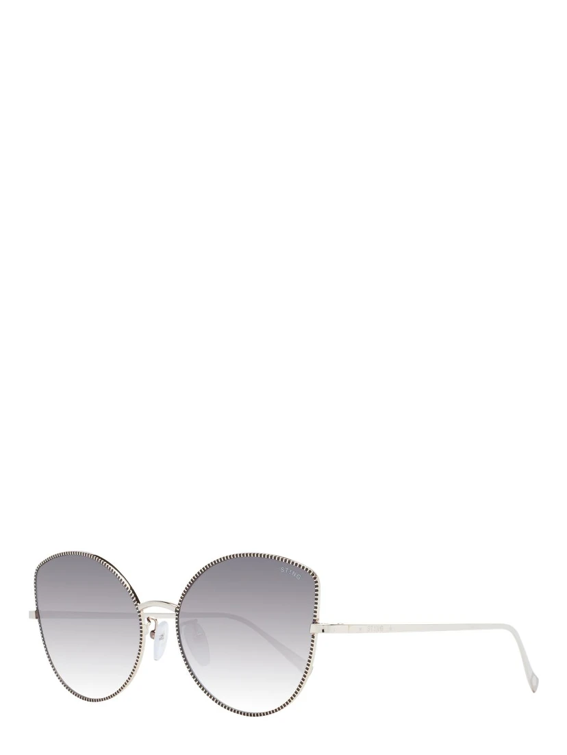 Rose Gold Metal Sunglasses