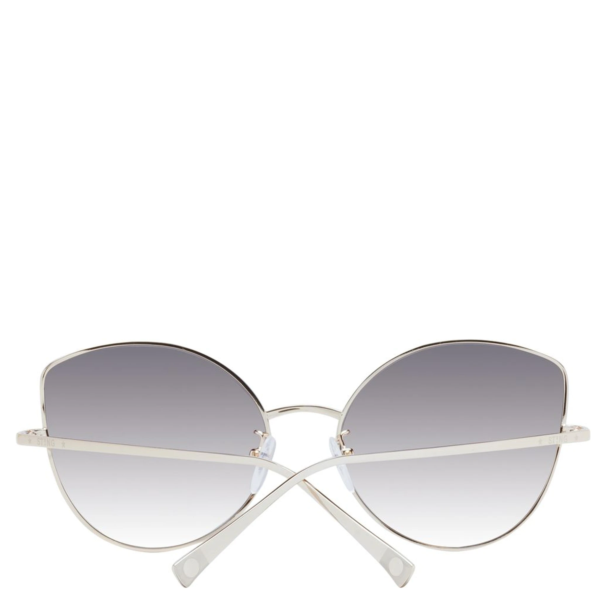 Rose Gold Metal Sunglasses