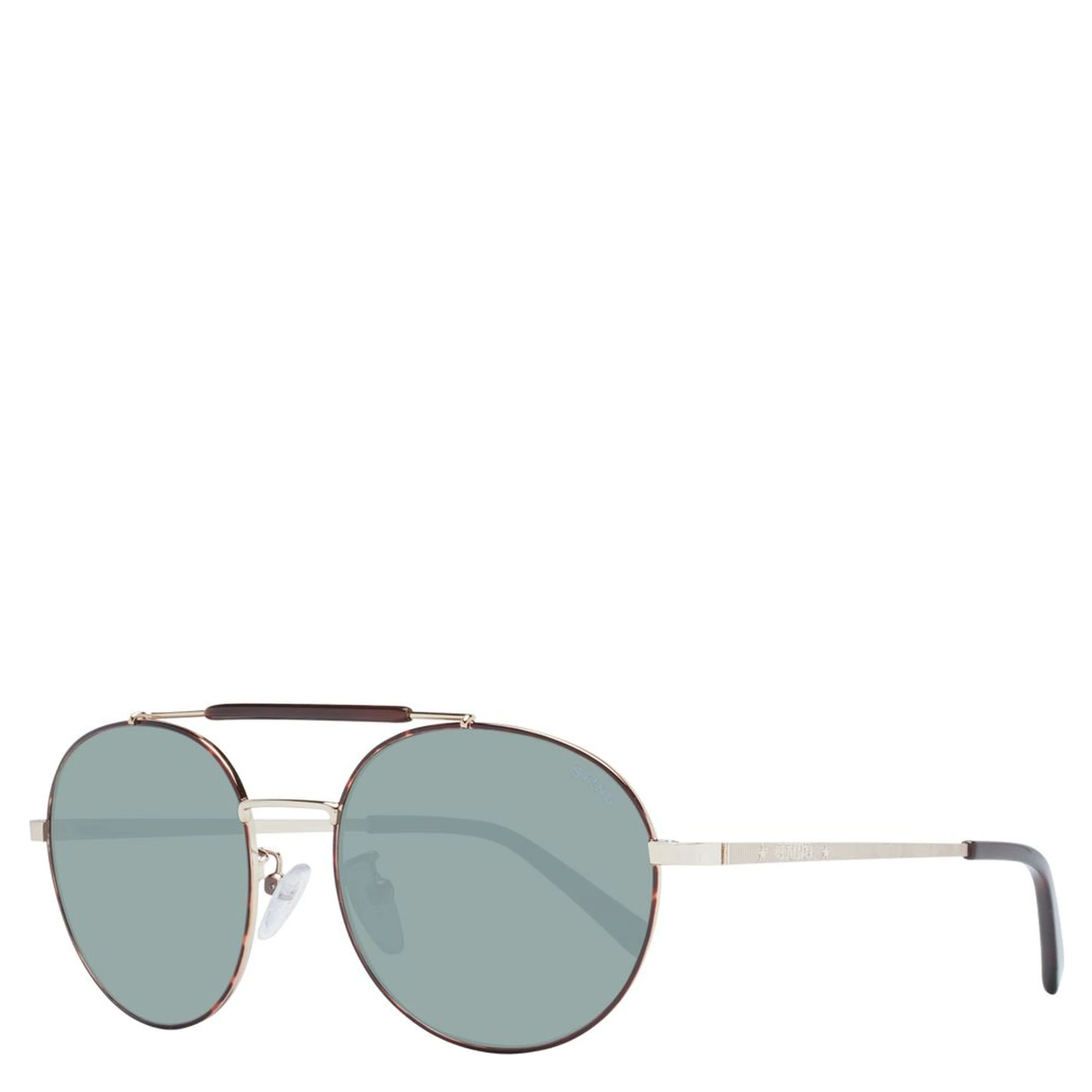 Brown Metal Sunglasses