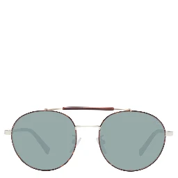 Brown Metal Sunglasses