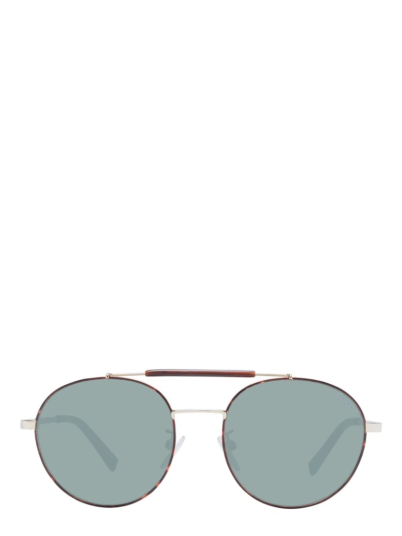 Brown Metal Sunglasses