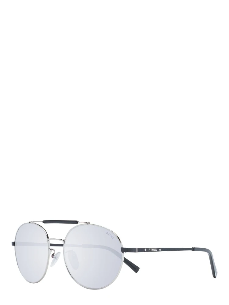 Gray Metal Sunglasses