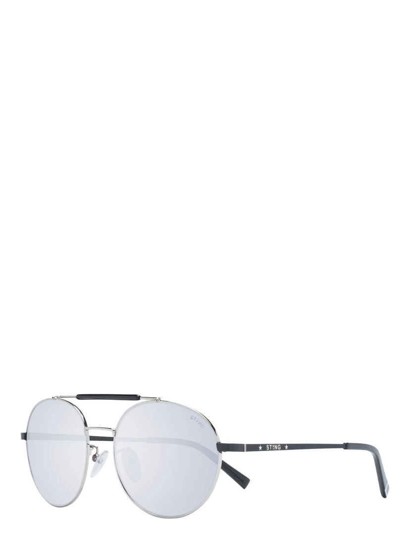 Gray Metal Sunglasses