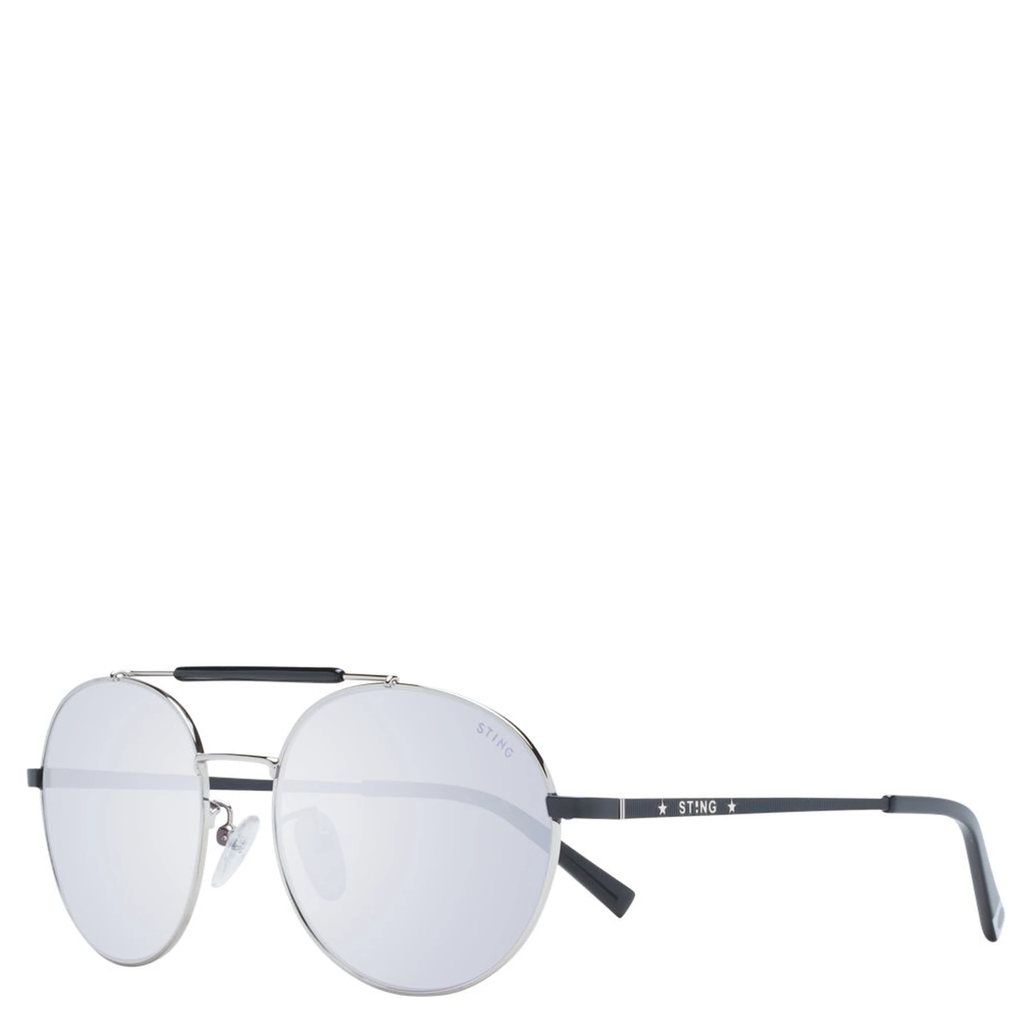 Gray Metal Sunglasses