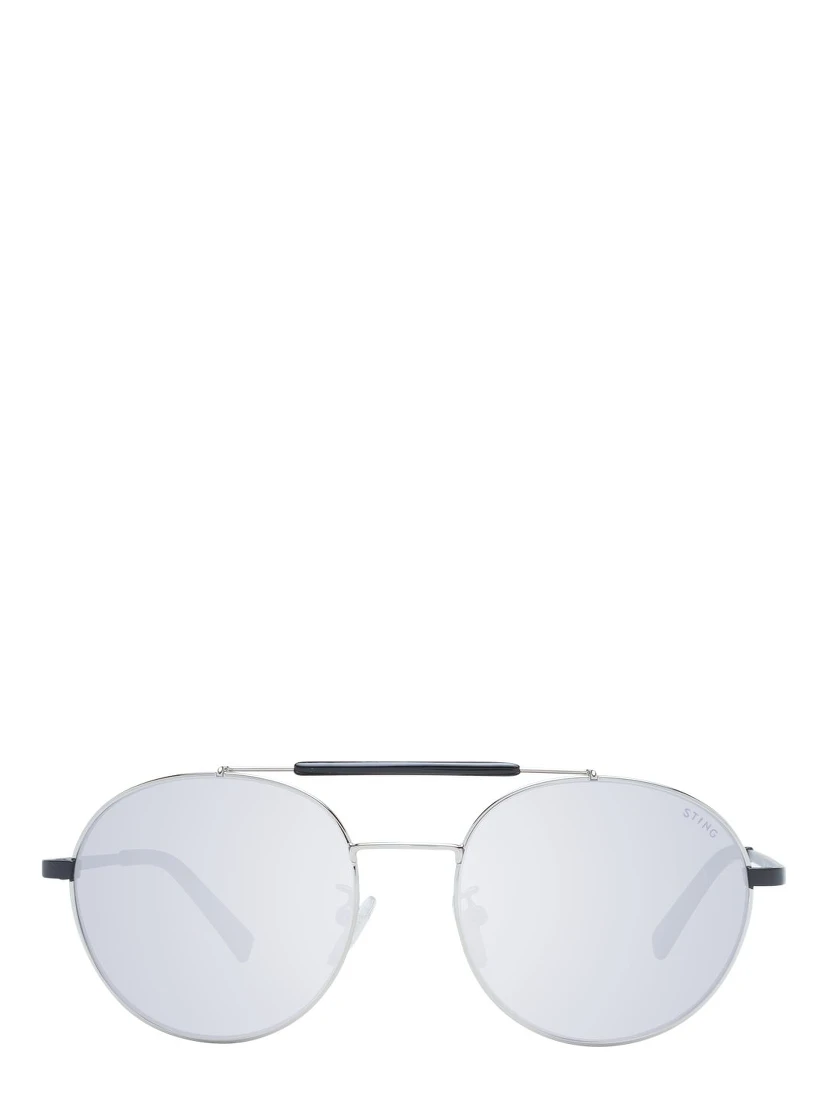 Gray Metal Sunglasses