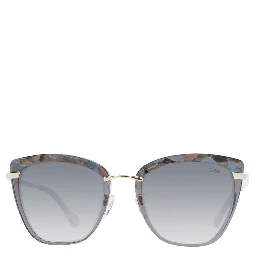 Gray Metal Sunglasses