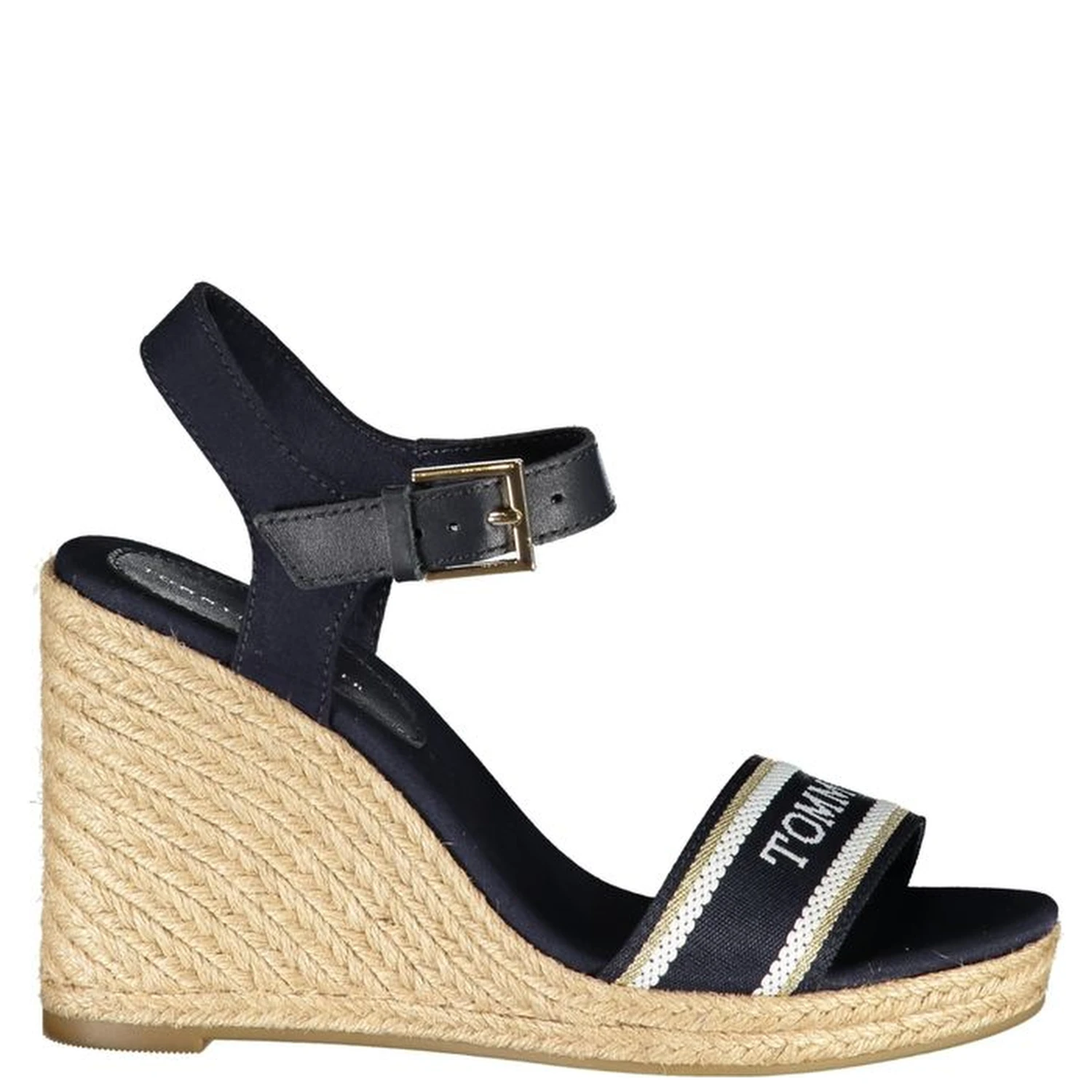 Blue Polyester Sandal