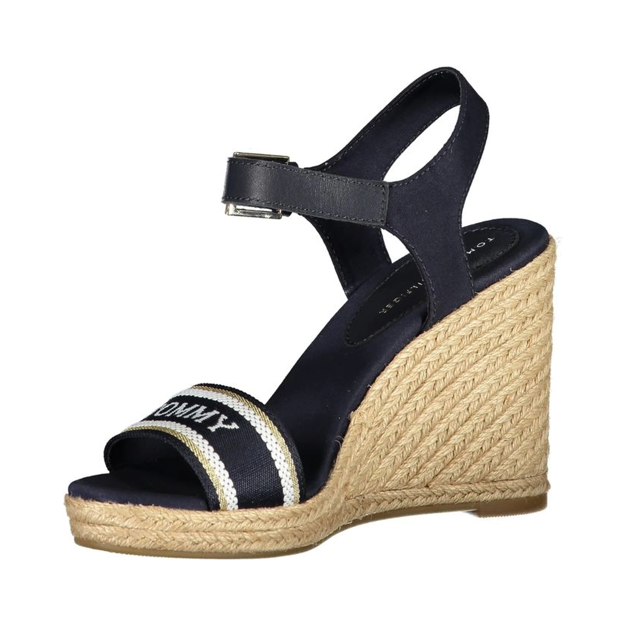 Blue Polyester Sandal