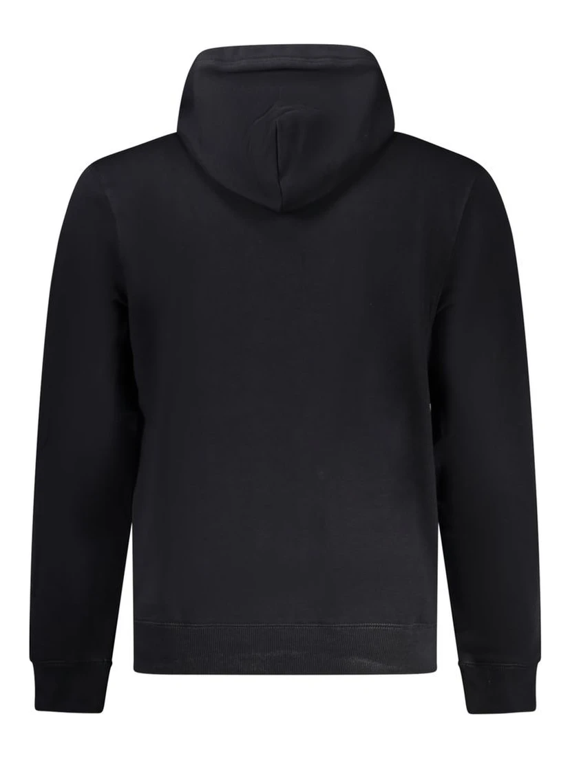 Black Cotton Sweatshirt