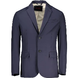 Blue Cotton Jackets & Coat