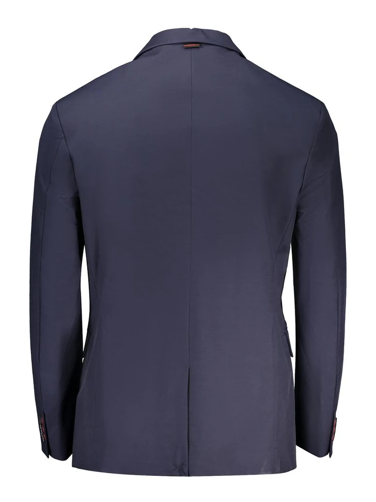 Blue Cotton Jackets & Coat alternative