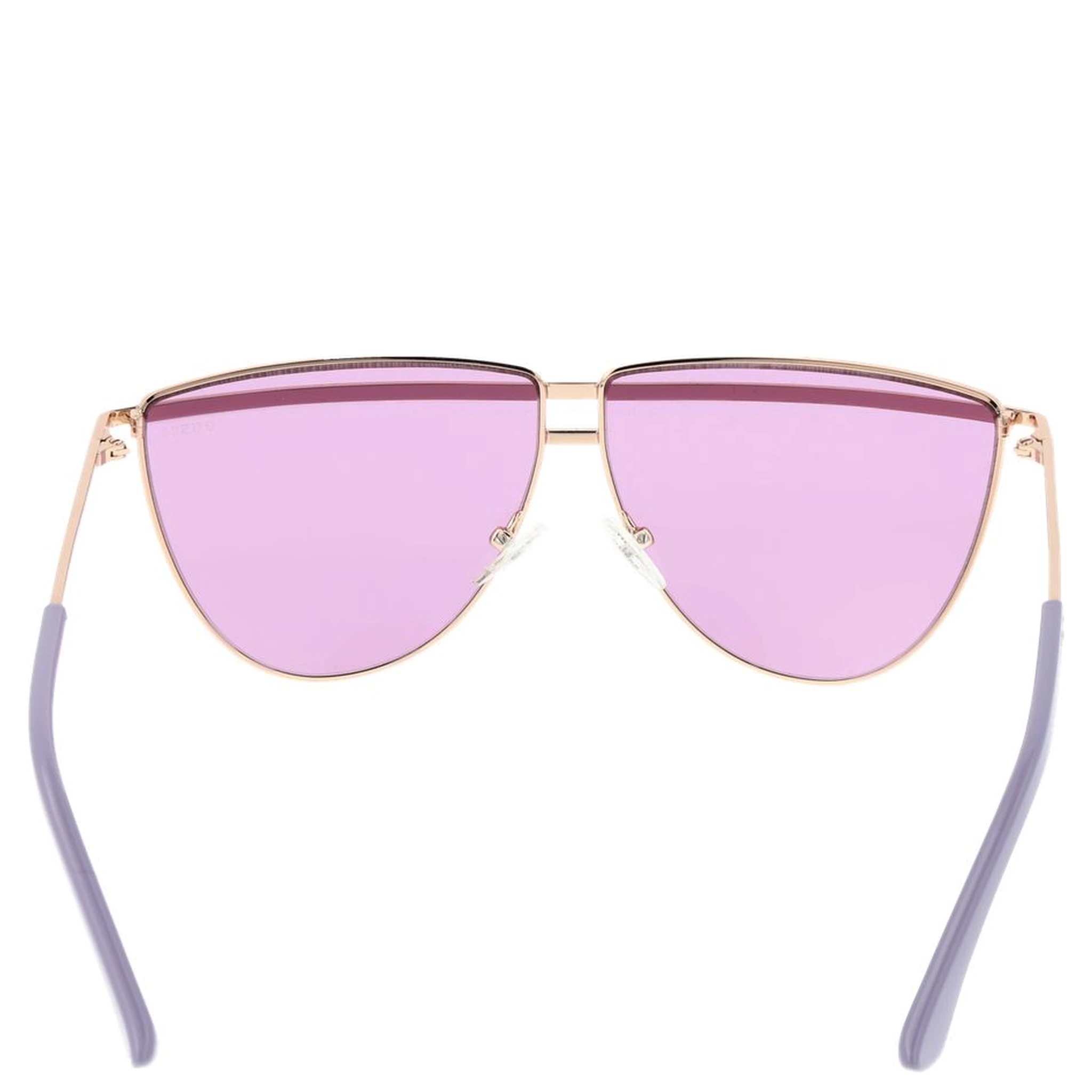Rose Gold Metal Sunglasses