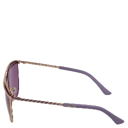 Rose Gold Metal Sunglasses
