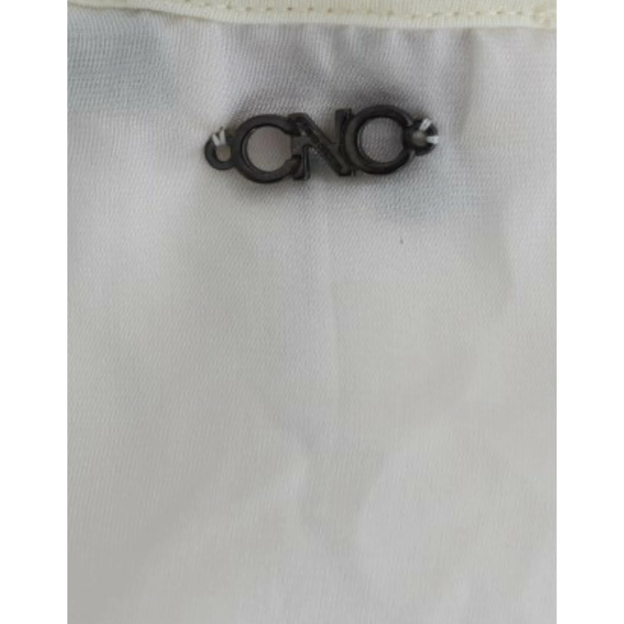 White modal tube dress