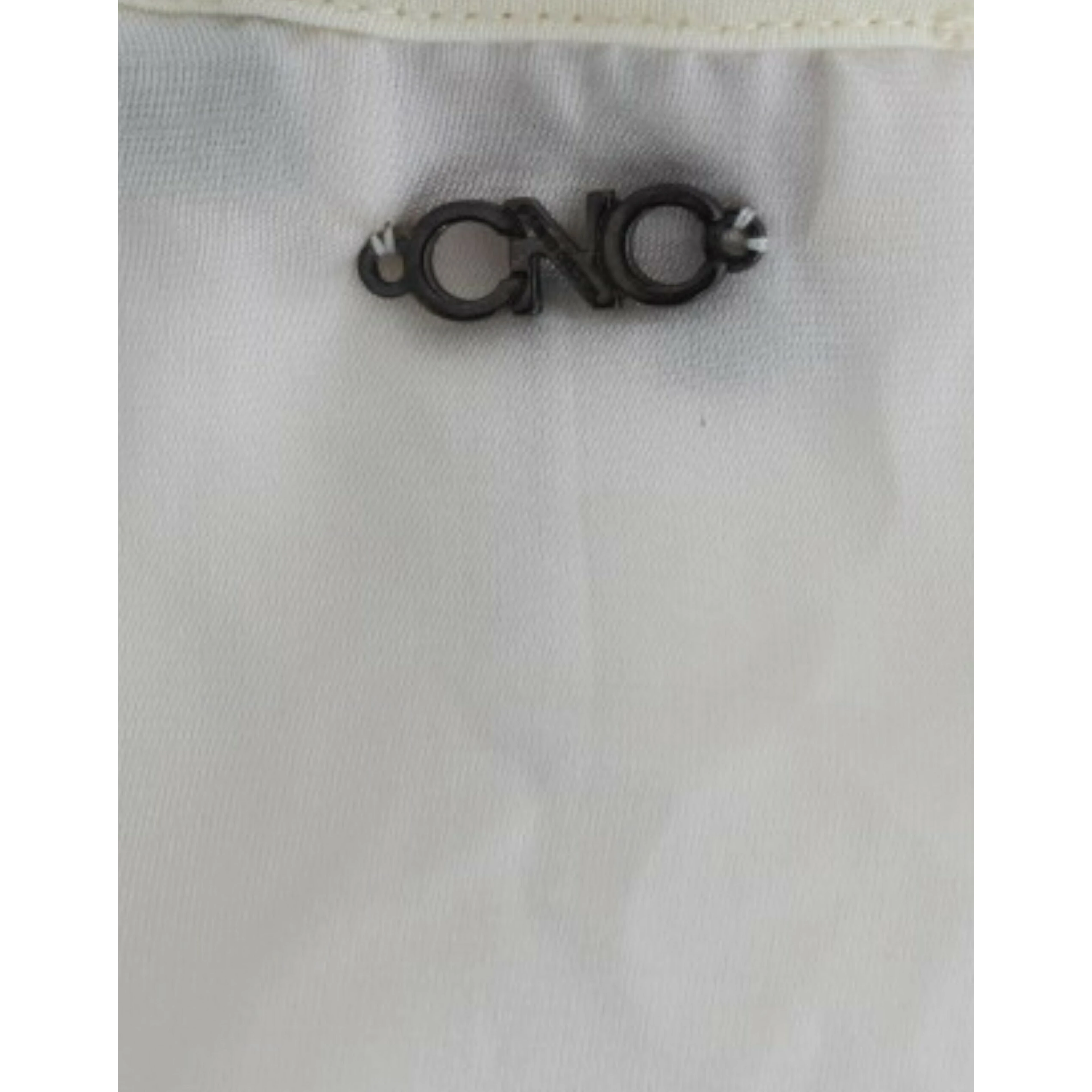 White modal tube dress