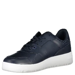 Blue Polyester Sneaker