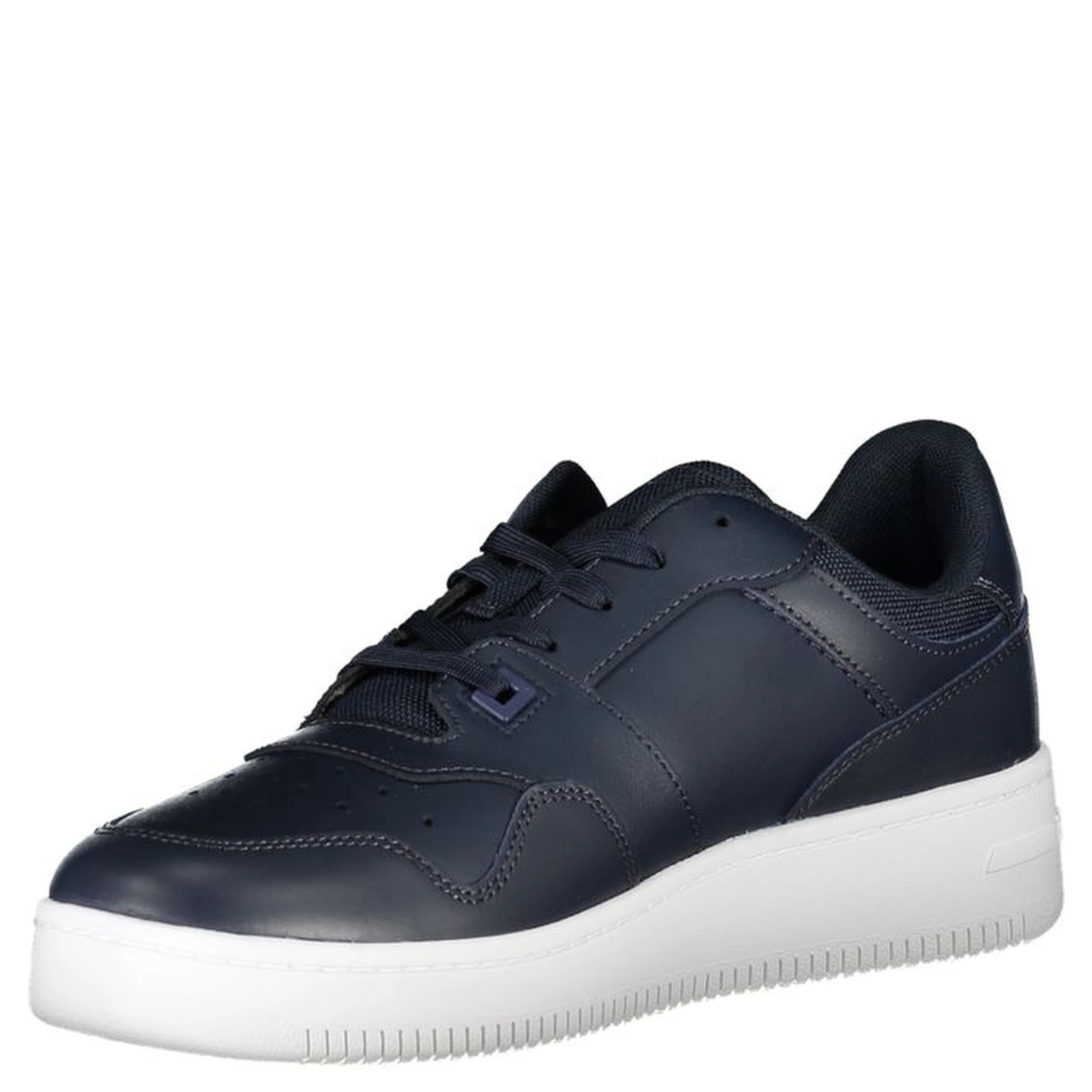 Blue Polyester Sneaker