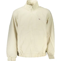 Beige Polyamide Jackets & Coat