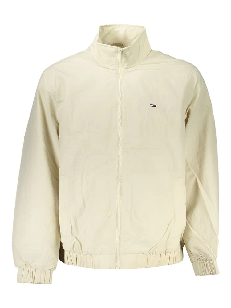 Beige Polyamide Jackets & Coat
