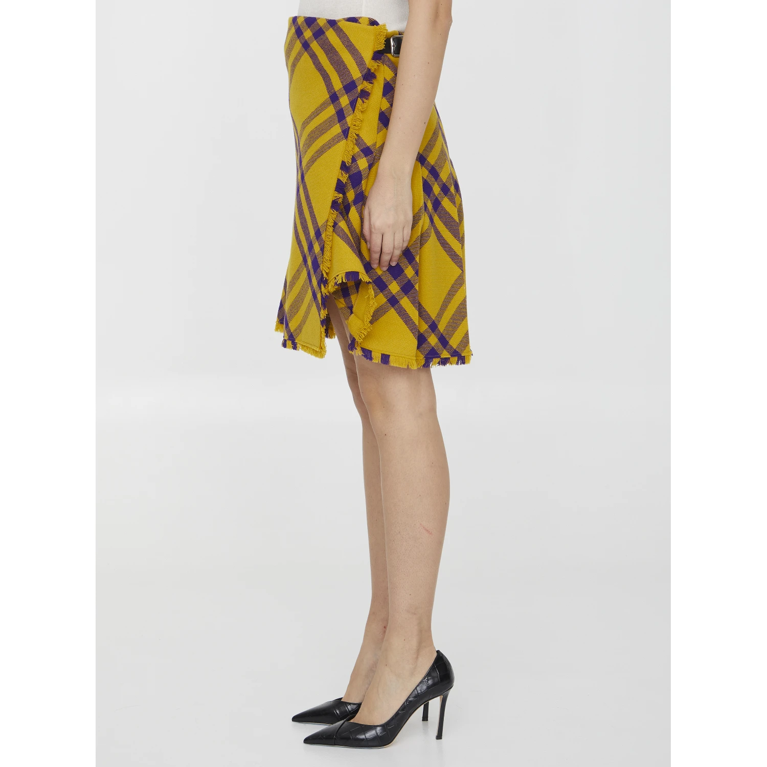 Check wool kilt