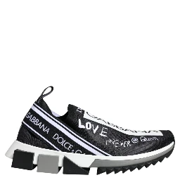 Black White Sorrento Low Top Sneakers Shoes