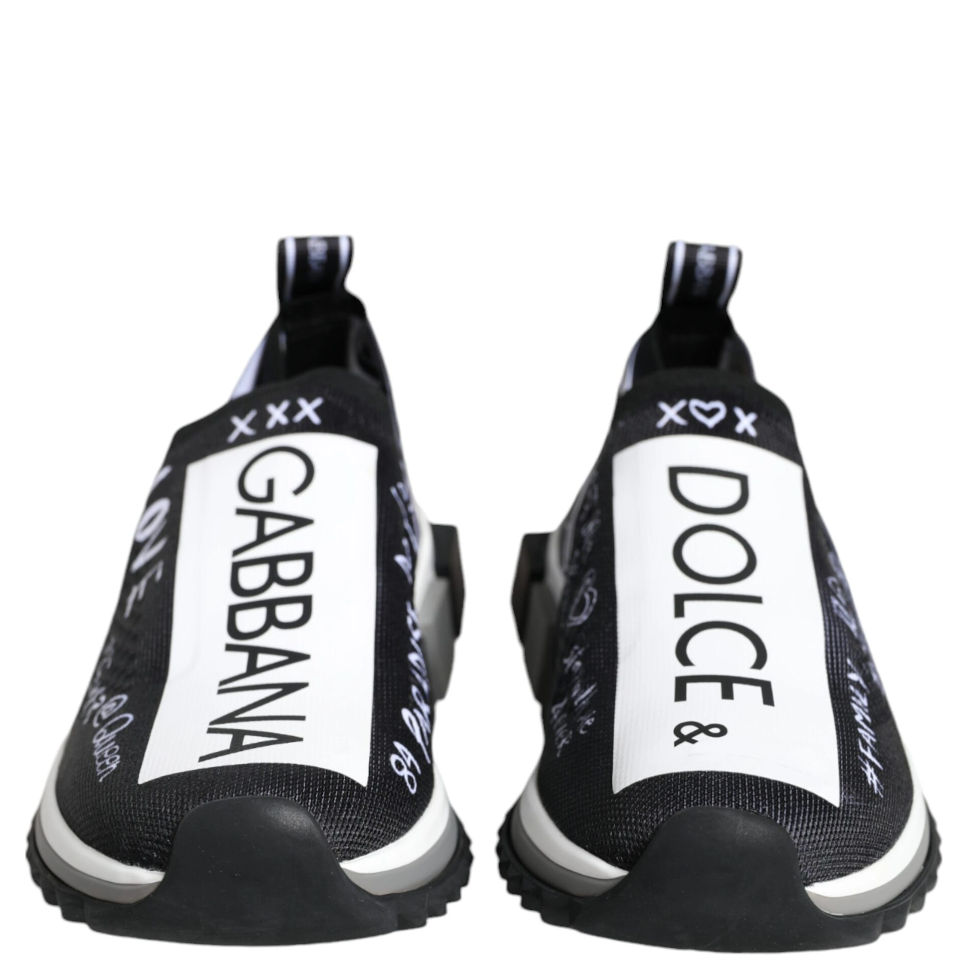 Black White Sorrento Low Top Sneakers Shoes